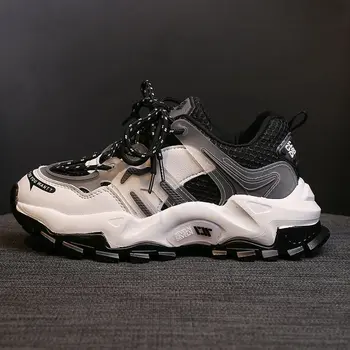 

2020 Sneakers Women Platform Shoes Fashionable Thick Sole Basket Femme Trainers Zapatos Mujer Designer Casual Chunky Shoes Woman