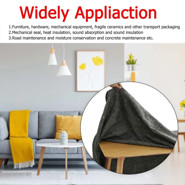 10pcs 80 x 72 Furniture Moving Packing Blankets Protect Furniture Covers  Floors and Garden Furniture Set Cover Heavy-Duty Pad - AliExpress