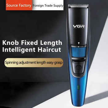 

Professional Digital Hair Trimmer Rechargeable Electric V-052 Retro Oil Head Electric Clipper USB Hair Clipper Score Hair Salon