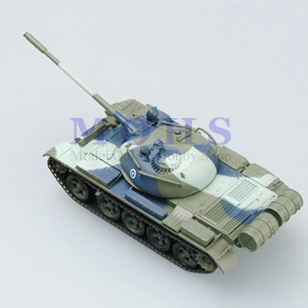 Легкая модель 35025 1/72 Сборная масштаб Готовая миниатюрный военный Танк T55 T-55