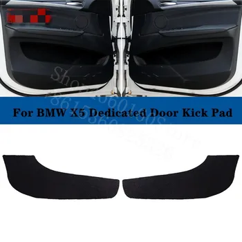 

Puou high quality For BMW X5 4pcs Car Inside Door Cover Pad Scratch Protection Anti Kick Pad Car Interior Accessorie