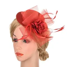 Женские вуалетки, шляпа, перо, сетка, топ, шапка, заколка для волос, Коктейльные, для чая, вечерние, для банкета, костюм, декоративные аксессуары