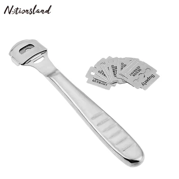 

DIY Handmade Leather Thinning Craft Tool Shovel Leather Knife with 10pcs Blades Professional Leather Knife Tool