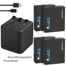 1400 мАч Insta360 ONE X батарея и микро USB зарядное устройство Поддержка чтения и записи tf-карты одновременно(China)