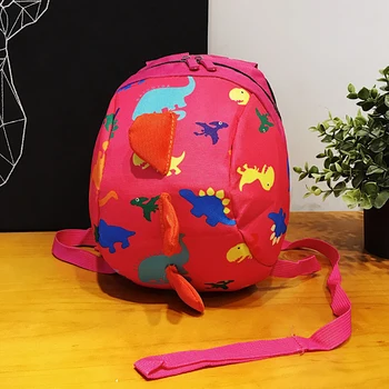 

Kids Boys Girls Bags Waterproof Cartoon Dinosaur Backpack Children Kids Anti-lost Kindergarten Travel Backpack For Children s