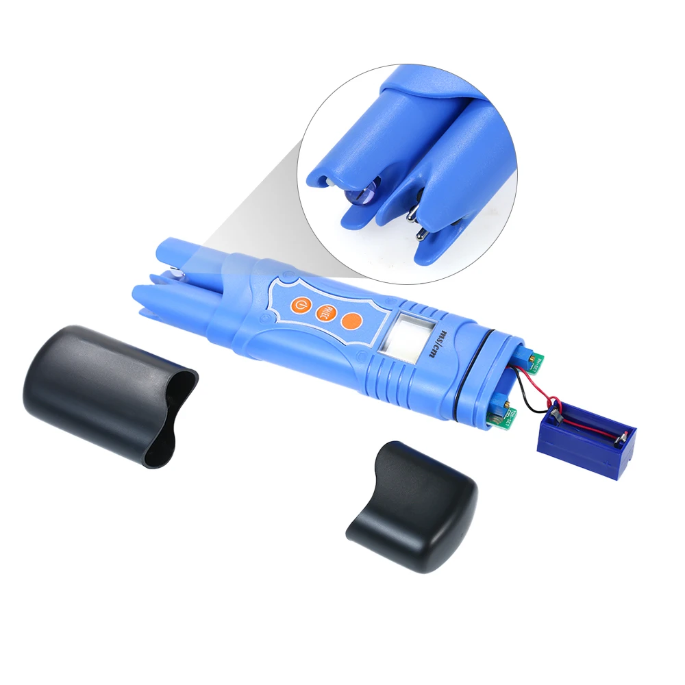 

Waterproof pH/EC/Temperature 3in1 Water Quality Tester Water Quality Analysis Device with Temperature Compensation ATC Function