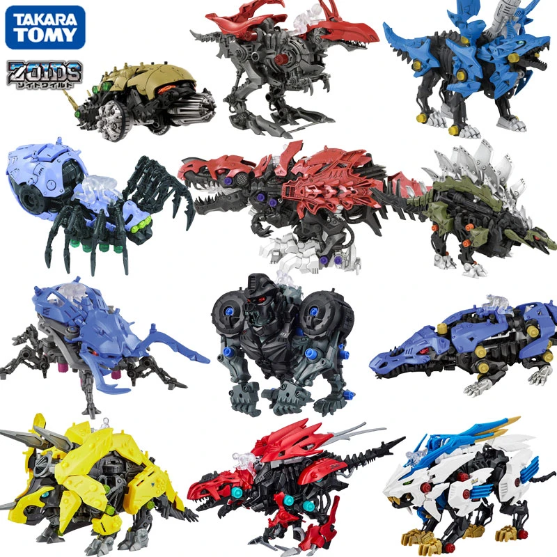 Zoids Mega Battlers Ruin Deinonychus Raptor Type Buildable Beast