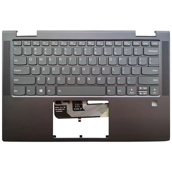 

NEW US laptop keyboard for Lenovo Yoga C740-14 C740-14IML US keyboard with palmrest With fingerprint hole