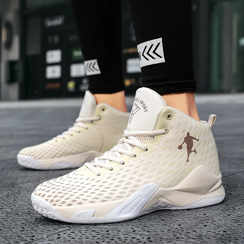 Men Basketball Shoes Ankle Boots 