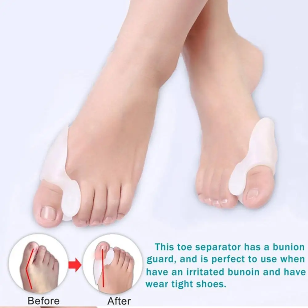 7Pcs Bunion Corrector Alignment Gel Pad Stretch Nylon Hallux Valgus Protector Guard Toe Separator Orthopedic Supplies Foot Care 7Pcs Bunion Corrector Alignment Gel Pad Stretch Nylon Hallux Valgus Protector Guard Toe Separator Orthopedic Supplies Foot Care