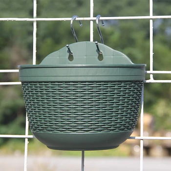 

Resin Flower Pot Hanging Pots Balcony Garden Plant Metal Hook Iron Planter Parts Home Graden Supplies