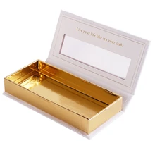 Полноцветная печатная коробка из Шэньчжэнь Заводская пустая коробка для ресниц с логотипом на заказ с низким минимальным объемом заказа- PX2016