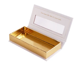 

Full colours printing boxes from Shenzhen Factory custom Logo printed empty eyelash box with Low MOQ ---PX2016