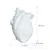 Heart Shape Flower Vase Dried Flowers Containrs Flower Pot Art Vases Resin Body Sculpture Desktop Plant Pot Home Decor Ornament 7