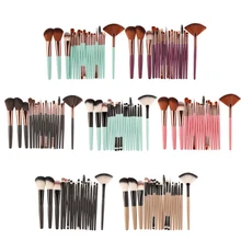 Multifunctional Makeup Brushes Set 18pcs Professional Powder Foundation Blush Eyeshadow Eyeliner Lip Beauty Brushes Kit Cosmetic 12pcs cosmetic makeup brushes set foundation powder eyebrow lip eyeliner blush cosmetic concealer cosmetic brushes tools kit 11