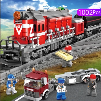 

KAZI 98219 dongfeng 5 diesel locomotive compatible Lepining building blocks male 7 years old and 9 years old female train