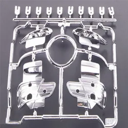 Kit de lampe en forme de seau pour BMW M3 RC, pour modèle de voiture 1/10, bricolage, éclairage plaqué argent, pièces de mise à niveau 
