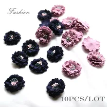 

10pcs flower appliques patches for clothing DIY sew on floral patches for wedding dresses parches bordados para ropa