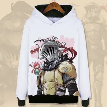 

Goblin Slayer Priestess hooded sweatshirt cosplay costume men women fashion cartoon hooded jacket Student school uniform