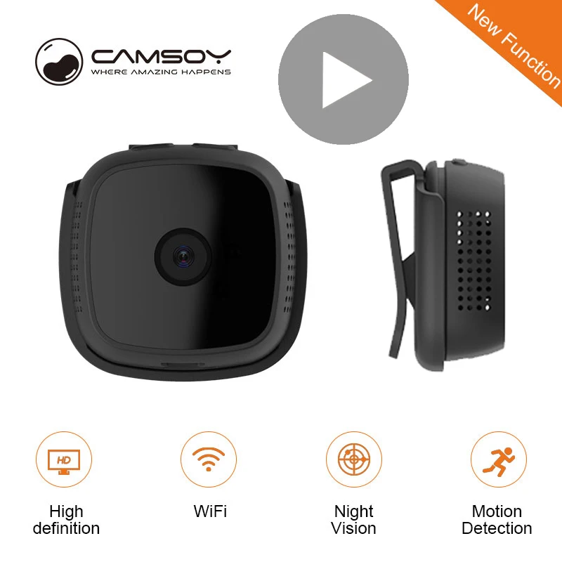 Camsoy C9 с датчиком движения маленький секретный микро видео мини-камера Wifi IP Cam корпус микро-камера мини-камера Wi-Fi ночное видение DVR