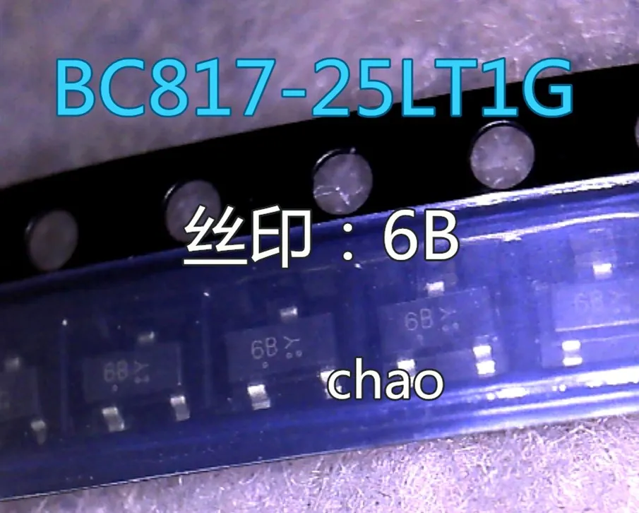 5 шт./лот 6B BC817-25LT1G BC817 6DW СОТ-23