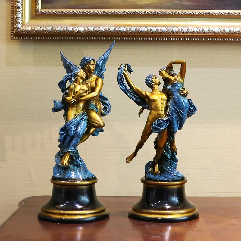 MODERN ROMANTIC EUROPEAN GREEK GODDESS DECORATION ANGEL STATUE WORLD FAMOUS SCULPTURE CHARACTER FIGURINE VALENTINE'S DAY GIFT | Дом и сад