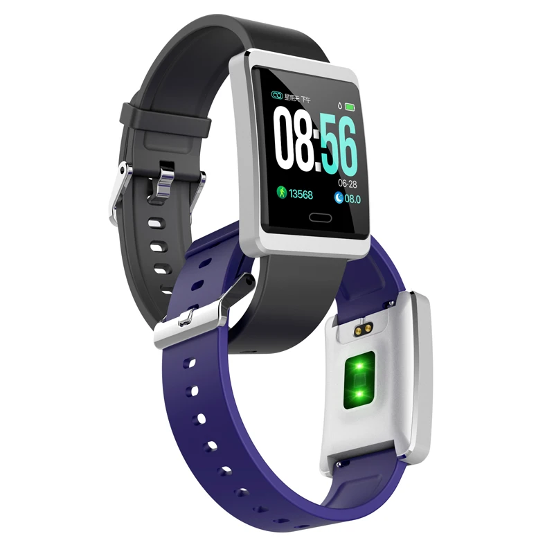 Smart Wristband Touch Screen IP68 Waterproof Fitness Tracker Smart Watch Blood Pressure Monitor Exercise Sports Smart Bracelet