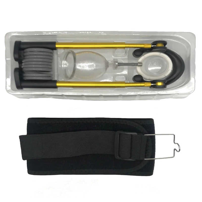 Enlargement Penis Extender Metal Bracket Pump Enlarger Stretcher for Men Male Enhancement Kit Tension Device Sex Toys Exercise