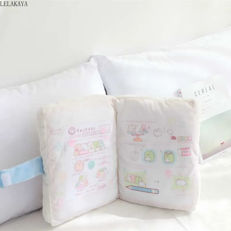 Мультяшная аниме Sumikkogurashi креативная плюшевая подушка с принтом животных мягкая