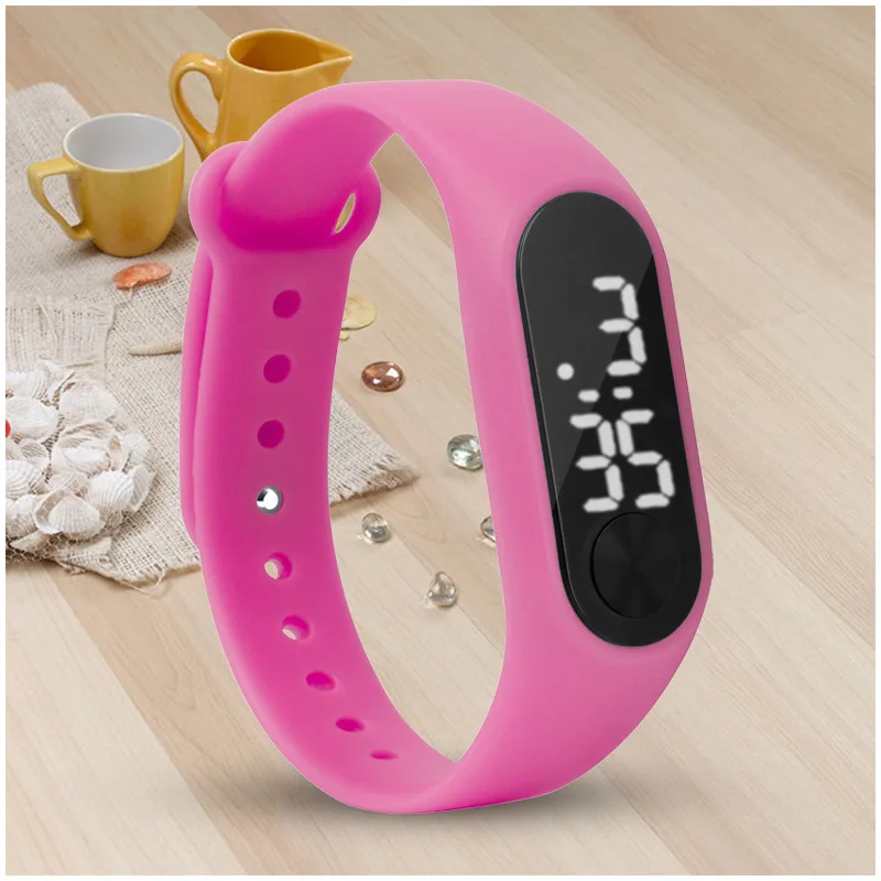 

Fashion LED Electronic Watch M 2 White Light Bracelet Sports Casual Students Mirror Electronic Watch