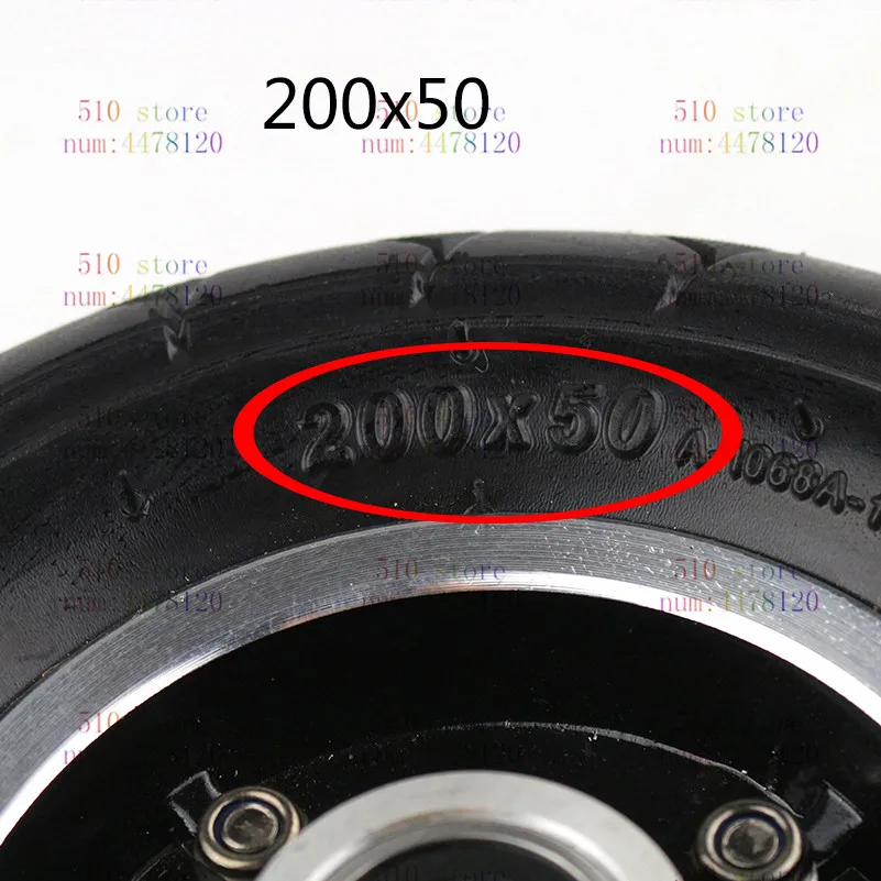 Новая шина для электрического скутера с Ступицей Колеса 8 дюймов 200x50