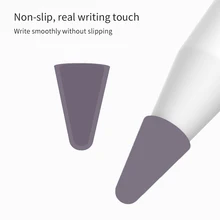 Защитный наконечник Чехол Стилус силиконовый сменный защитный наконечник чехол наконечник обложка кожа стилус для Ipad карандаш 1-й и 2-й