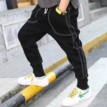 Детская одежда; повседневные брюки для мальчиков; Детский комбинезон; сезон осень-зима; коллекция года; Сезон Зима; стиль; брюки с начесом для больших мальчиков