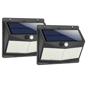 

Outdoor 140LED Solar PIR Motion Sensor Wall Lamp 3 Modes Waterproof Street Light Low Heat Radiation with Long Service Life
