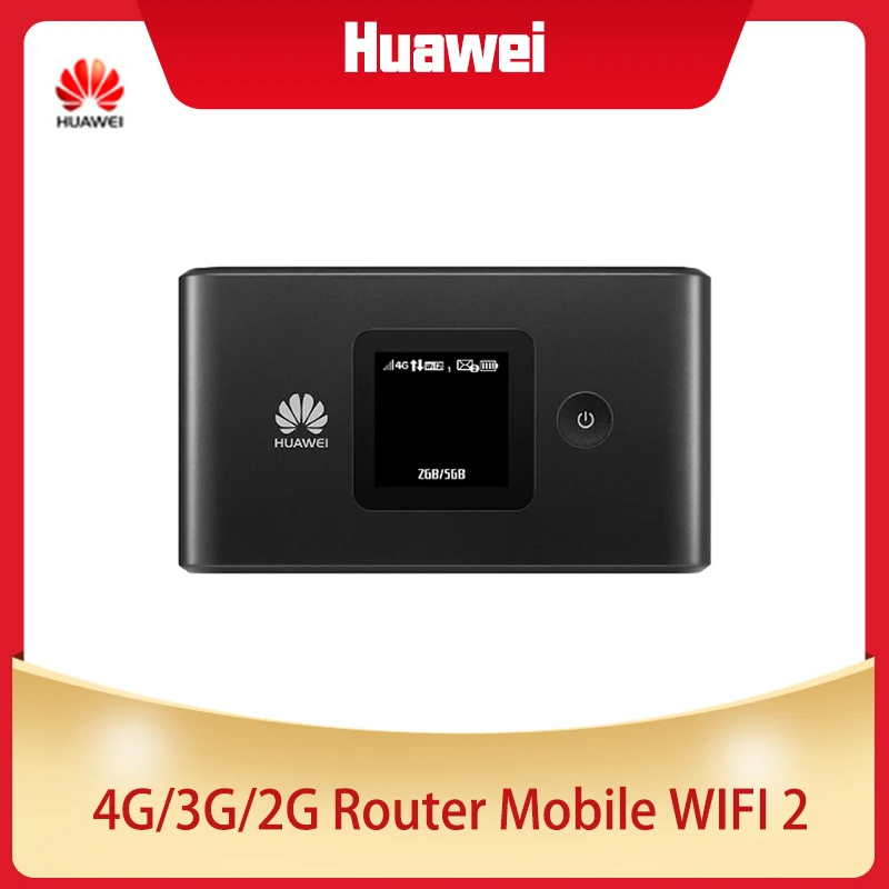 Huawei 4G/3G/2G роутер мобильный wi fi 2 3000 мач аккумулятор 1 45 дюйма жк 4G LTE точка доступа