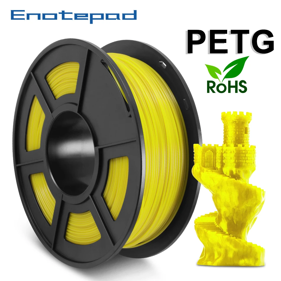 3D Принтер Нити PETG 1 75 мм допуск нити + 0.02MM1KG 2.2lbs катушка новый запас поддержки с