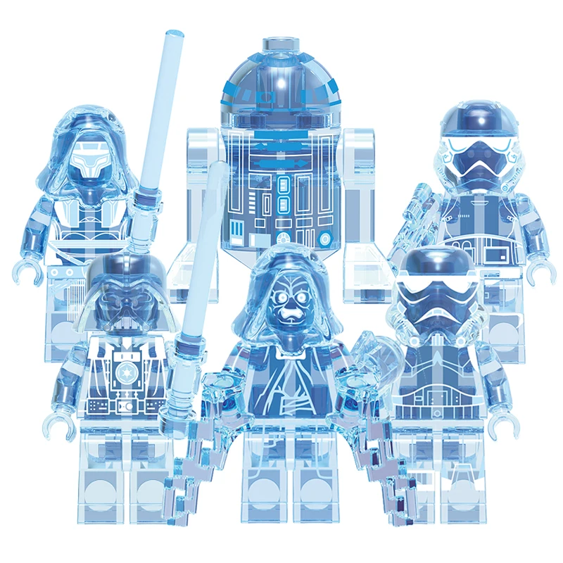 

Star Wars Mandalorian Clone Troopers Phasma Darth Revan Stormtrooper The Rise of Skywalker Toys Building Blocks