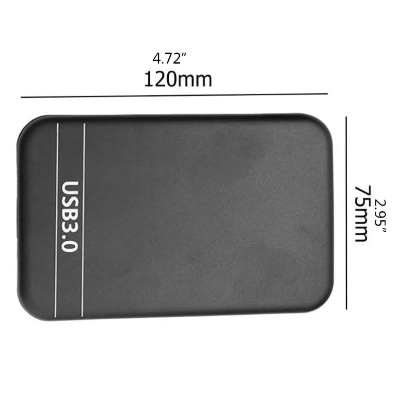 2,5 дюйма SATA для USB 3,0 HDD SSD чехол Корпус для жесткого диска внешний мобильный ящик коробка для жесткого диска