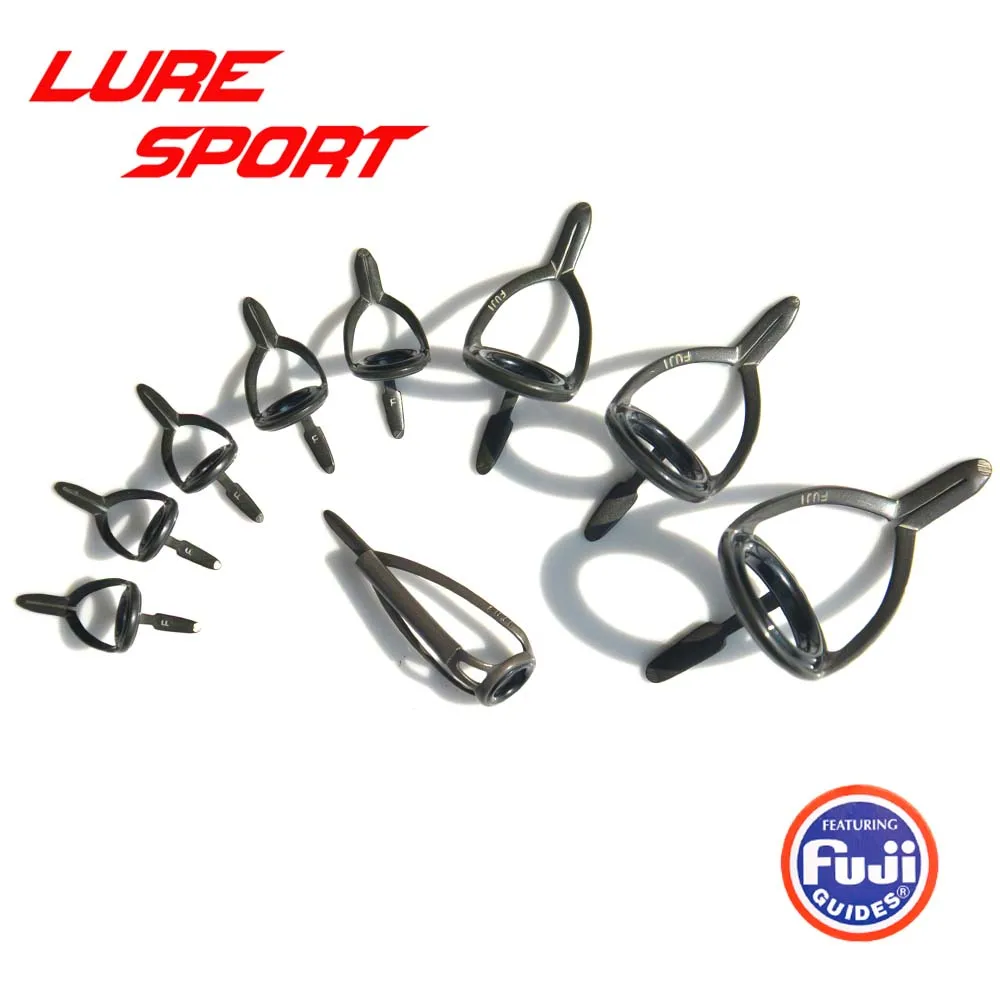 Комплект направляющих LureSport FUJI 9 шт. BCMNAT BCKWAG литой верх и направляющий набор