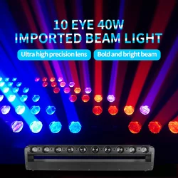 Projecteur de lumière à tête mobile DMX512, éclairage de scène à Led pour Bar DJ Disco mariage 