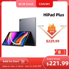 CHUWI – tablette HiPad Plus de 11 pouces, écran 2K IPS, MT8183V/A Octa Core, 4 go de RAM, 128 go de ROM, système Android 11.0, 2.4G + 5G, double bande, wifi