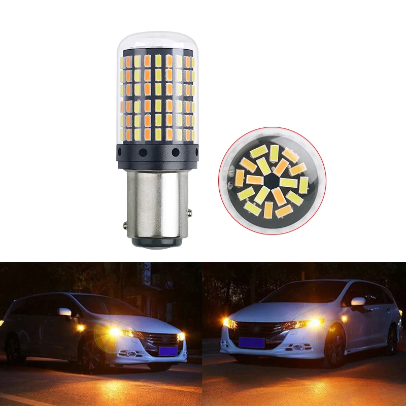 

1X 3014 168SMD CANBUS 1156 BA15S P21W LED Lamp BAY15D BAU15S PY21W T20 LED 7440 W21W W21/5W Led Bulbs For Turn Signal Light 12V