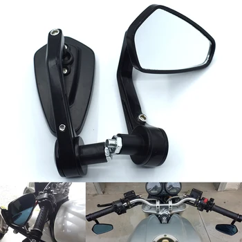 

Universal Motorcycle 7/8" 22mm Handle Bar End Rearview Mirrors For SUZUKI GSXR1300 GSX650F GSF650 BANDIT GSX1250 F/SA/ABS