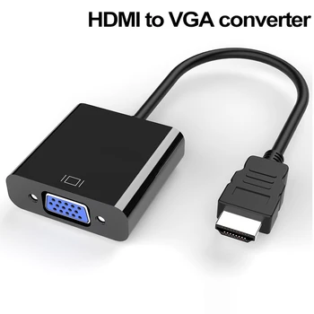 

HDMI to VGA Adapter Digital to Analog 1080P HDMI to VGA Converter Cable for Xbox PS4 PC Laptop TV Box for Projector Display HDTV