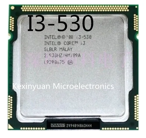 Intel Core i3-530 i3 530 Processor (4M Cache, 2.93 GHz) CPU LGA 1156 100% working properly Desktop Processor