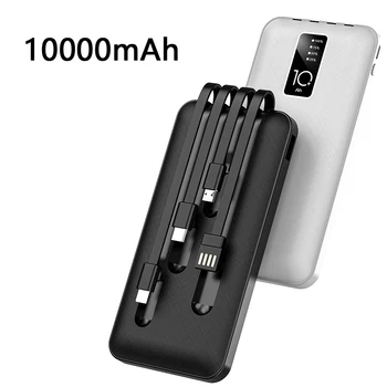 20000 5200mahパワーバンクミニ携帯電話の充電器xiaomi iphoneサムスンとスマートフォン屋外旅行powerbank led照明