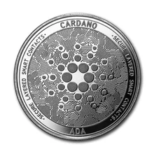 Ada cardano crypto moeda criptomoeda colecionável moeda prata iota moeda bitcoin coleção de arte física moeda comemorativa de ouro