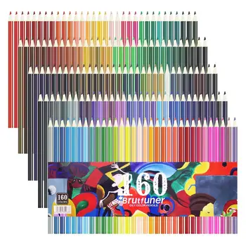 

Professional Drawing Pencils Oily Wood Color Pencil 48 72 120 160 Colors For Paint Sketch Drawing Back to School Artist Support