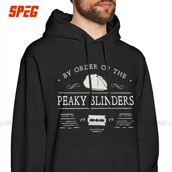 

Peaky Blinders By Order Hoodies Men's Casual Hooded Tops 100% Cotton Travel Hooded Sweatshirt