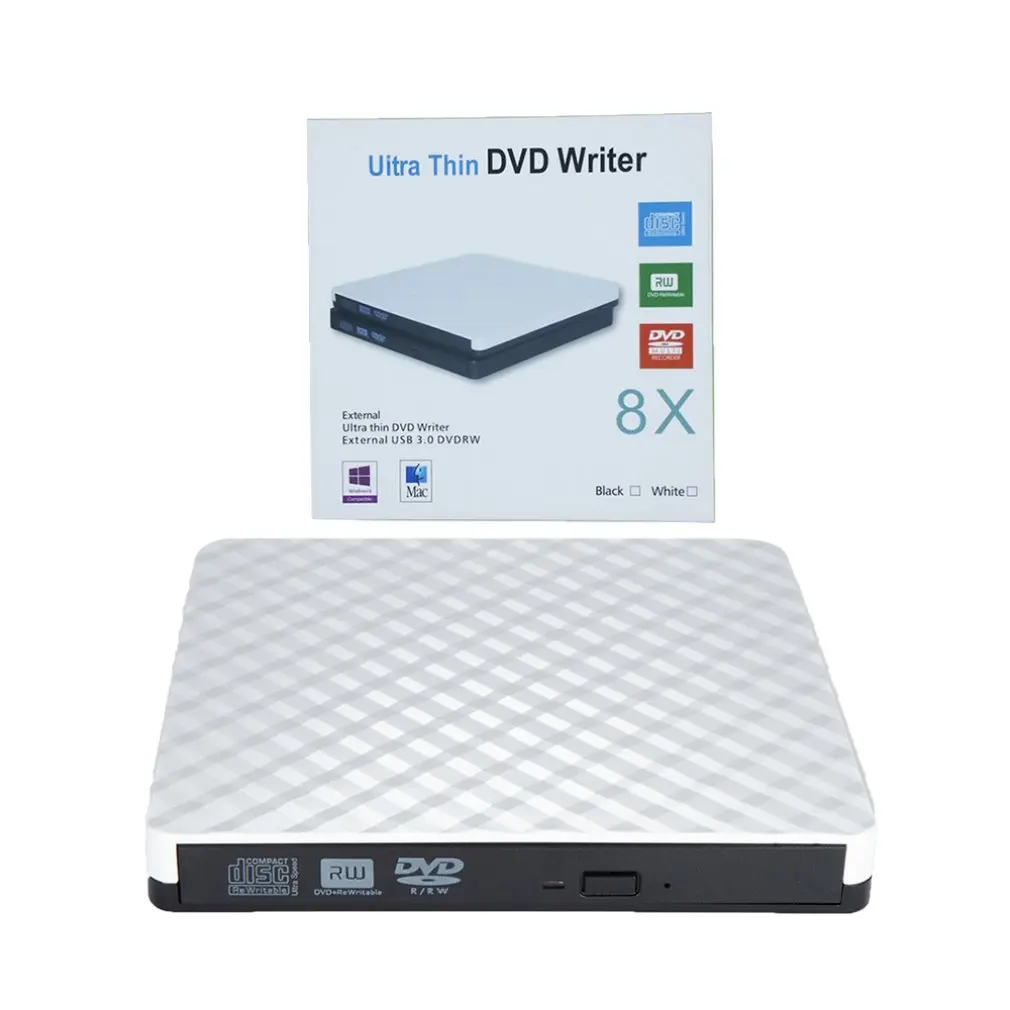 USB 3,0 высокоскоростной тонкий DVD-Brander Optische привод для ноутбука